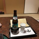 大和屋別荘 - お酒は弱いので、ノンアルビールで。