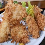 味よし - 花咲く！かきミックスのフライたち