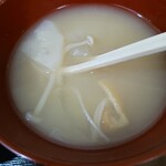 味よし - 味噌汁の具！えのき茸､油揚､大根､玉葱