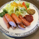タラオカントリークラブ - 辛味のソーセージ