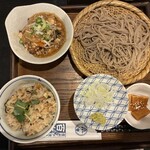 百々亭 - 昼そば定食