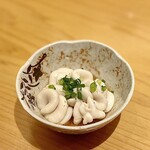 すしやのたい悟 - 新物白子。クリーミーな白子はお酒が欲しくなるアイテムです✨