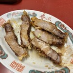 香港 - 豚肉の唐揚　断面