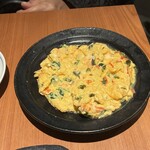 立呑み8 - 岩海苔と桜海老の玉子焼