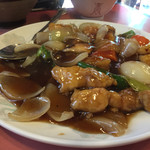 大勝軒 - 酢豚
