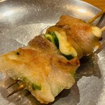 のかおい - ピーマンチーズ串さんでーす。②