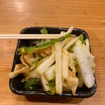 のかおい - スタミナ野菜小鉢さんでーす。①