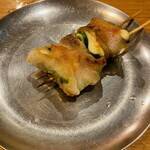 のかおい - ピーマンチーズ串さんでーす。①