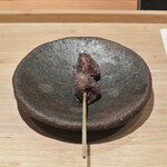 根津 焼鳥 照隅 - 砂肝