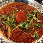 カーン・ケバブ・ビリヤニ - カラヒキーマトマトカレー