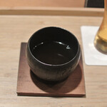 根津 焼鳥 照隅 - スープ