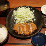 えるえる - 日替わり（日曜）はんばーぐかつ定食