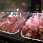 斗里屋 - 料理写真:かぶりのショーケース内