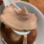 中華そば しば田 - 豚バラかな？ジューシーです。トロトロ。