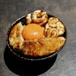 白子とフォアグラのTKG