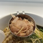 中華そば 六心 - 鰹と鶏の中華そば醤油1200円