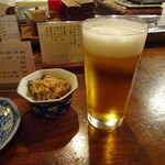 くし炉 番小屋 - 「ビール」（520円）