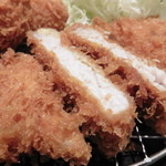 とんかつマ・メゾン - カツ断面