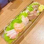 全席個室居酒屋 四季の詩 - お刺身盛り合わせ