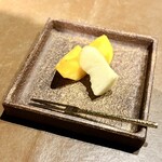 一石三鳥 - ◉甘味
      ・ラフランス、柿