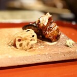 一石三鳥 別邸 - ◉旬魚炉端焼き
                                ・鰻