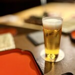 一石三鳥 - ◉アサヒスーパードライ(生ビール)       ¥1,000-