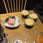 焼うお いし川 名古屋 - まぐろと赤酢ご飯