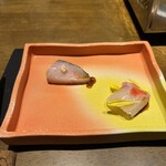 焼うお いし川 名古屋 - 鰆と金目だったかな