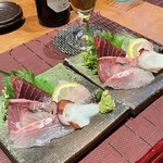 プラチナフィッシュ おもてなし Kakure - 個別に盛り合わせしてくれる親切さ