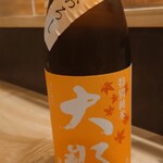 蕎麦の実 - 日本酒(大那)