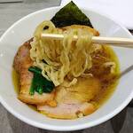 手打ち 蓮 - ひじょうによくできた手揉み麺