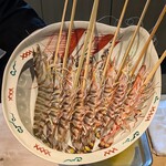 鮨旬美 西川 - スペシャリテの大きな車海老。