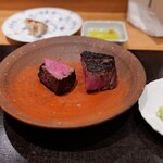 やまぐち - 牛ヒレ肉の炭火焼き