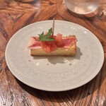 Seafood & Tapas LUBINA - ハモン・イベリコ➕パンコントマテ