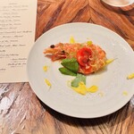 Seafood & Tapas LUBINA - 天然エビのゴイスアルギ