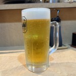 魚の華 - 生ビール