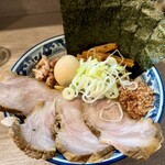 兎に角 - あぶらそば（全部乗せ）