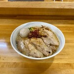 麺屋 しん蔵 - 味噌そば 1100円  チャーシュー増し 450円  味付玉子 150円
      