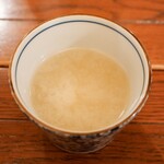 nakameguro 燻製 apartment - お通し しじみ汁