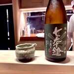 多仁本 - 滋賀七本鎗 純米酒 玉栄　飲みごたえあるお酒