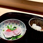 多仁本 - 金目鯛とクレソンのしゃぶしゃぶはおろしポン酢で！