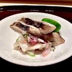 多仁本 - 茗荷の酢漬けも添えてます♪♪