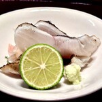 多仁本 - 鰆の炙りは酢橘で