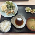 五軒茶屋 - 料理写真:日替り定食（天ぷら定食）