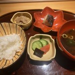 馳走 ぬくゐ - 料理写真:これが〆　最高のご飯