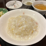 中華料理菜館 - 料理写真:かにあんかけチャーハン