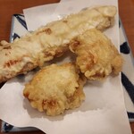 麺匠 釜善 - とりちくわ天