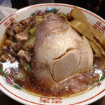 長町ラーメン - 夏場は
      復活した冷し中華麺が大人気でした。
      若者向きのガッツ系ラーメン（笑）