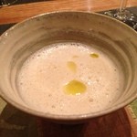 楽の蔵　レストランChez tomo. - カリフラワーのスープ