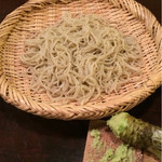 手打ち蕎麦 かね井 - 【14年11月】ざるそば！わさびおろして･･･
                                